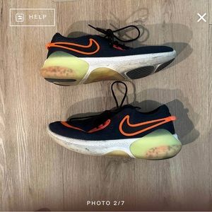 Nike Joyride Midnight Navy Crimson size 9.5